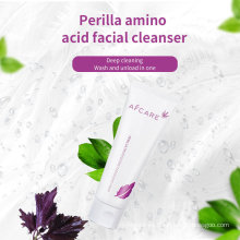 Limpiador Facial de aminoácidos Private Labe, ingredientes orgánicos hidratantes, limpiador para el cuidado de la piel y blanqueamiento facial
